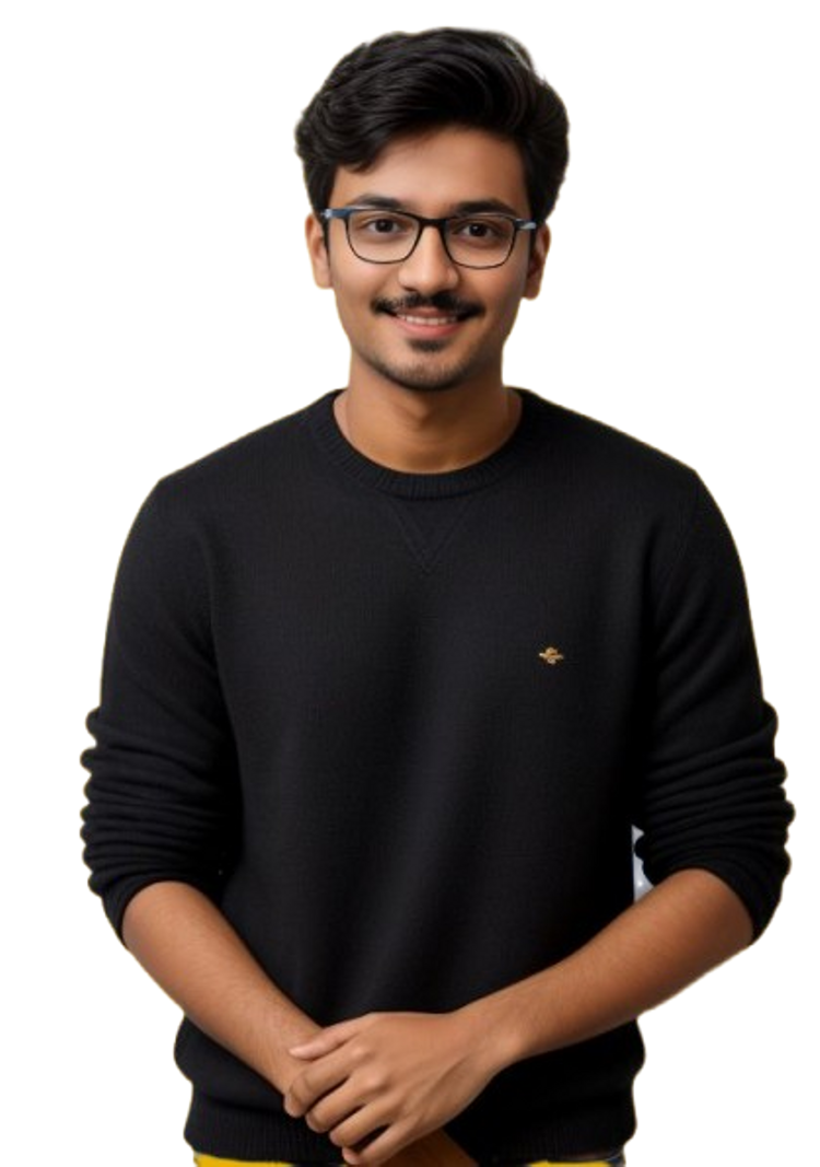 Potrait of Manav Zadafiya, a passionate Computer Science student